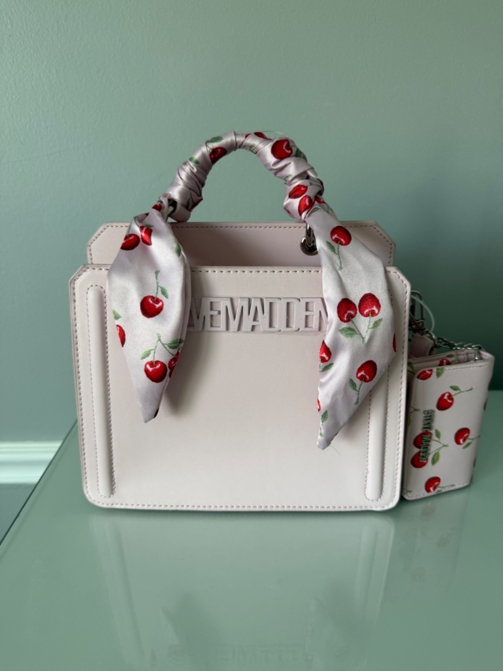 NWT - Great Mother's Day Gift - Steve Madden Bevlynn Pink Frost Satchel